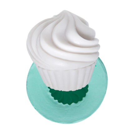 Kremalı kek reçine süs yapımı için cupcake figürlü silikon kalıp modeli.