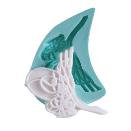 Küçük tuğra silikon kalıbı: Tuğra temalı mum, alçı, epoksi, sabun yapımı için ideal. Kurdelya detaylı Osmanlı tuğrası kalıp.