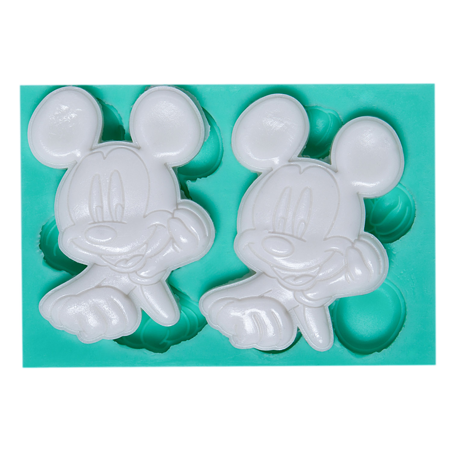 micky-mouse-2li-figurlu-silikon-sabun-kalibi-kk-0861.jpg Micky Mouse 2'li silikon kalıbı. Çocuk partisi süsü için sabun, takı veya dekoratif obje yapımında kullanılabilir.