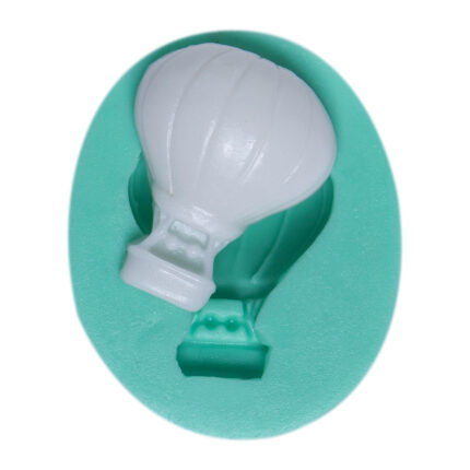 Minik hava balonu silikon kalıbı, çocuk odası süsü yapımı için ideal.