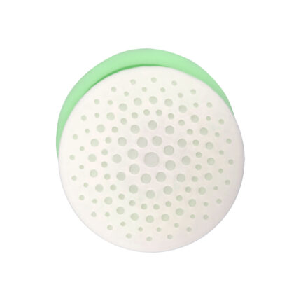 Model-12 yuvarlak bardak altlığı silikon kalıp modeli. Yuvarlak delikli beyaz silikon kalıp.