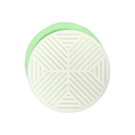 Model-14 yuvarlak bardak altlığı silikon kalıp, geometrik desenli. Yuvarlak altlık için silikon kalıp.