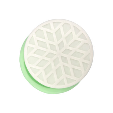 Model-20 yuvarlak bardak altlığı silikon kalıbı. Yuvarlak altlık için silikon kalıp detayı.