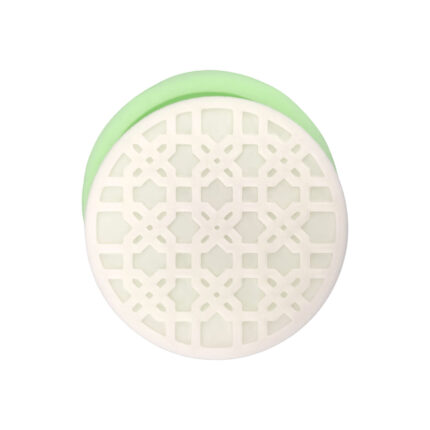 Model-8 yuvarlak bardak altlığı silikon kalıbı. Yuvarlak, desenli silikon kalıp detayı.