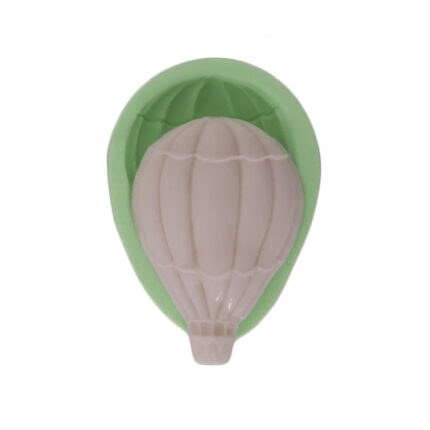 Orta boy hava balonu silikon kalıp: nostaljik süs yapımı için ideal 3D tasarım.