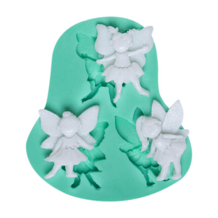 Kurdelya Mistik Periler Figürlü Silikon Kalıp Modeli. Masalsı peri figürü kalıbı ile biblo yapımı.