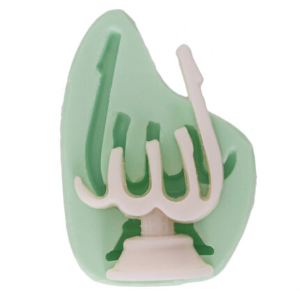 Sade Allah lafzı silikon kalıbı: İslami süs, sabun, takı yapımı için ideal.