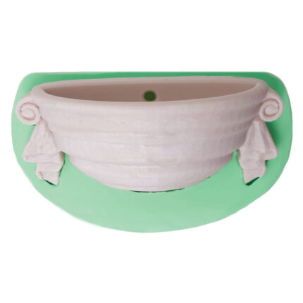 Sade duvar saksısı silikon kalıp modeli, modern duvar süsü için ideal. Duvar saksısı silikon kalıp.