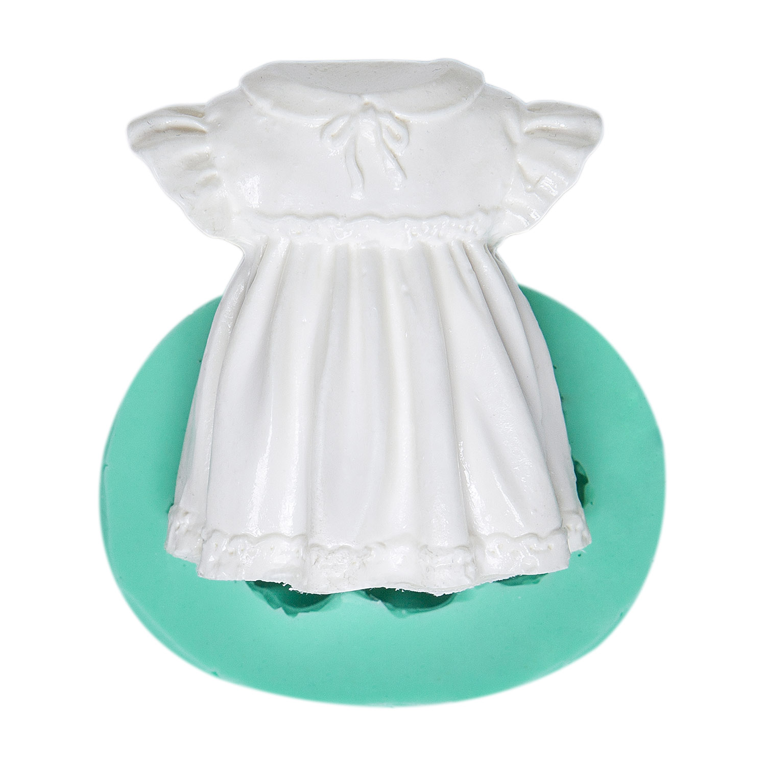 sirin-kiz-cocuk-elbisesi-seklinde-silikon-sabun-kalibi-kk-0027.jpg Şirin kız çocuk elbisesi silikon kalıp. Bebek odası süsleri, alçı ve epoksi kalıbı ile dekorasyon için ideal.