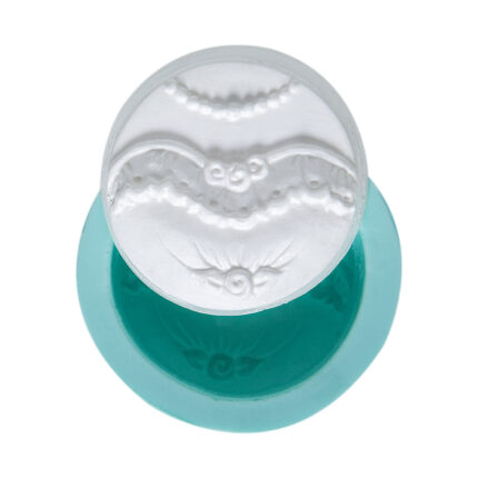 Straplez gelinlik üstü silikon kalıp: Gelinlik temalı mum, sabun, alçı ve epoksi dökümü için ideal.