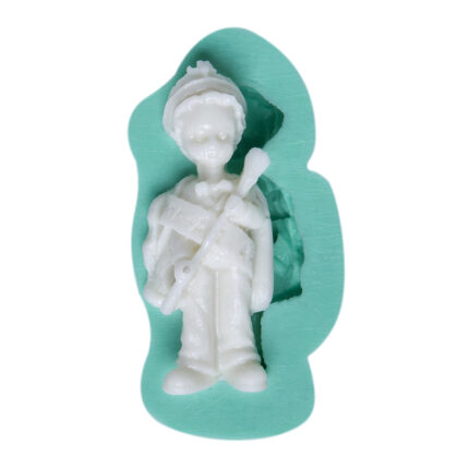 Sünnet çocuğu silikon kalıbı modeli. Geleneksel tören süsü yapımı için ideal. KK-0787.