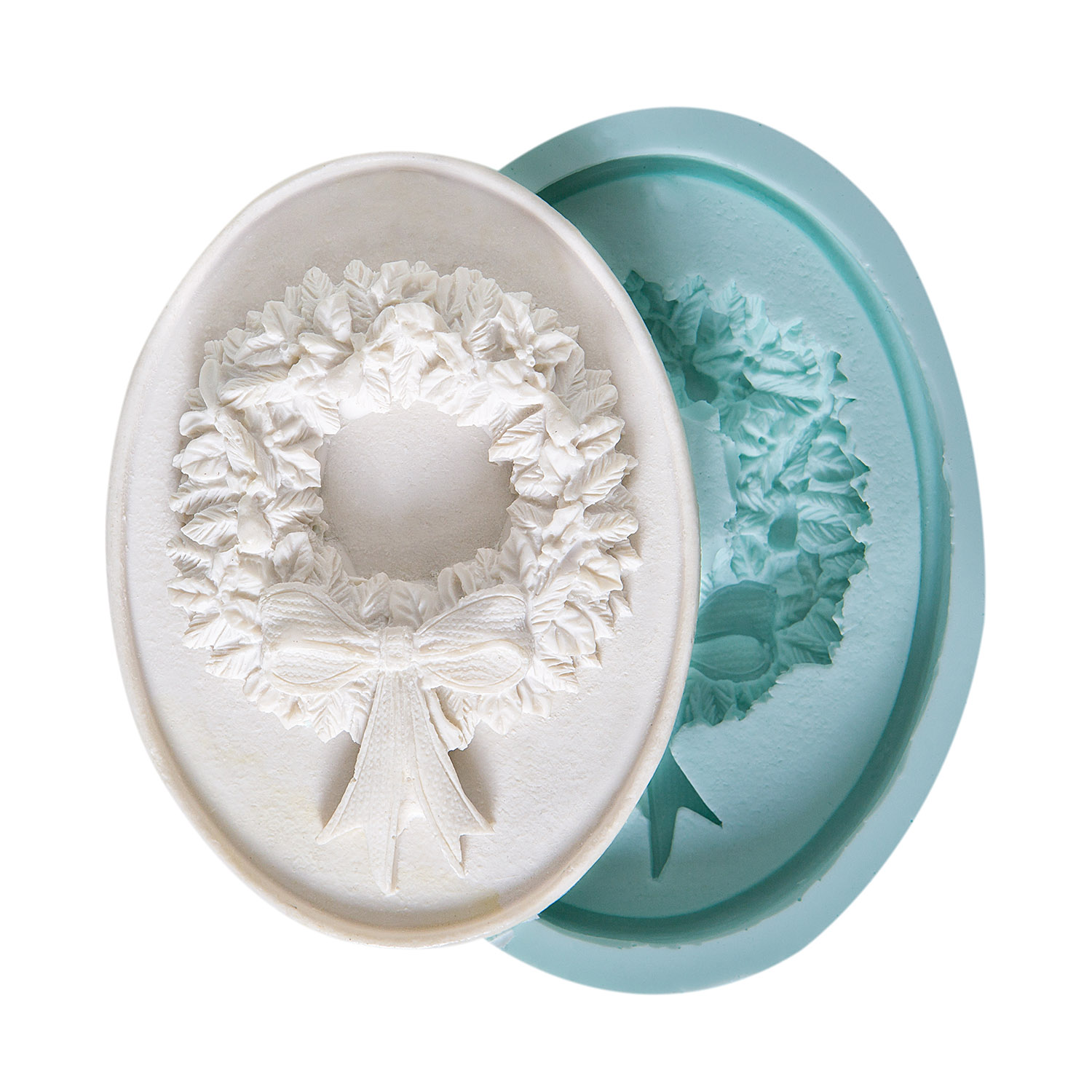 tabakali-celenk-seklinde-silikon-polyester-kalibi-kk-0304.jpg Dekoratif çelenk silikon kalıbı: Kapı ve duvar süslemeleri için tabakalı çelenk reçine figür yapımı.