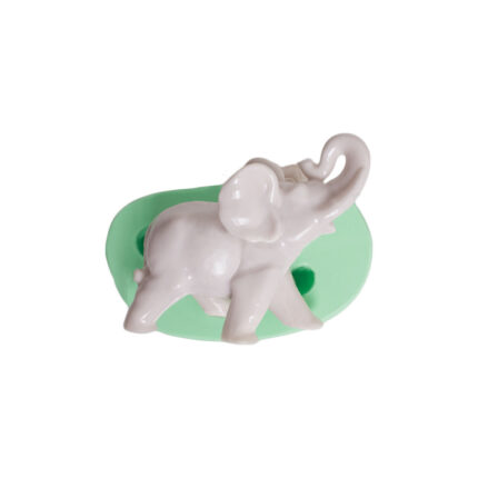 Uğur fili 1. boy silikon kalıp: Küçük fil figürü, fil koleksiyonu için ideal. 3D fili silikon kalıp.