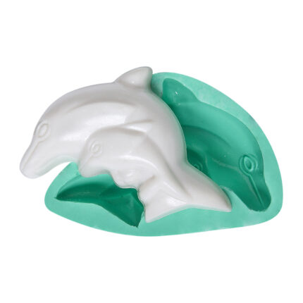 Yunus silikon kalıp: Deniz temalı dekorasyon ve mum yapımı için ideal. KK-0123