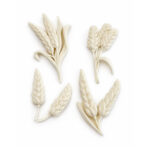 4 Farklı Model Buğday Başağı Silikon Kalıbı (3.5×6×1 cm – KK-2236) - Görsel 4