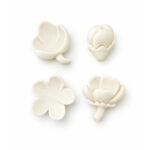 4 Farklı Model Minyatür Çiçek ve Tomurcuk Silikon Kalıbı (2.5×2.5×0.5 cm – KK-2241) - Görsel 4