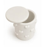 Kalp Kabartmalı Kapaklı Dekoratif Kutu Silikon Kalıbı (6×6×7.5 cm – KK-2240) - Görsel 4