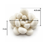 Yuvarlak Yapraklı Ay Taşı Sukulent Silikon Kalıbı (4.5×4.5×3 cm – KK-2264) - Görsel 2