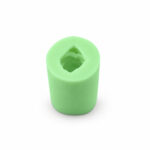 Kat Kat Yapraklı Uzun Sukulent Silikon Kalıbı (2×2×3 cm – KK-2261) - Görsel 3
