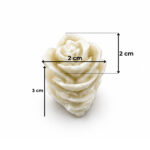 Kat Kat Yapraklı Uzun Sukulent Silikon Kalıbı (2×2×3 cm – KK-2261) - Görsel 2