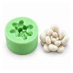 Yuvarlak Yapraklı Ay Taşı Sukulent Silikon Kalıbı (4.5×4.5×3 cm – KK-2264)