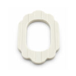 Dalgalı Kenarlı Çizgili Oval Çerçeve Silikon Kalıbı (7.5×10×1 cm – KK-2289) - Görsel 4