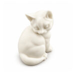 Başını Çevirmiş Oturan Kedi Silikon Kalıbı (4.5×3×5.5 cm – KK-2277) - Görsel 4