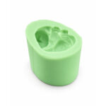 Kuyruğu Kıvrık Yatan Kedi Silikon Kalıbı (5.5×4.5×3.5 cm – KK-2275) - Görsel 3