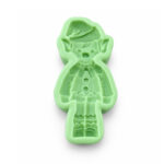 Sevimli Noel Elfi Silikon Kalıbı (3.5×7.5×1 cm – KK-2283) - Görsel 3