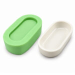 Oval Derin Kase Silikon Kalıbı (15×8.5×3.5 cm – KK-2272)