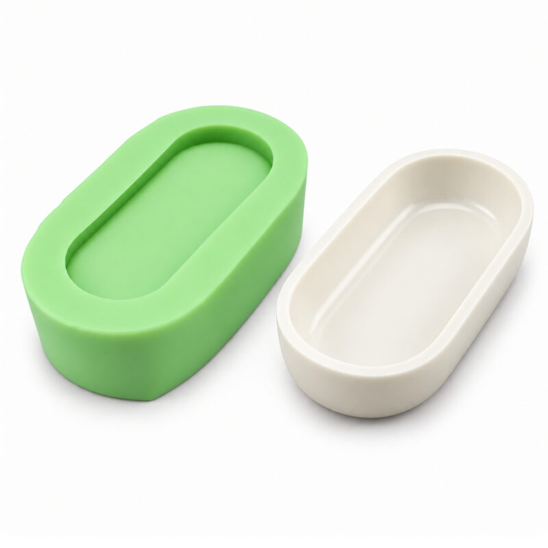 oval derin kase silikon kalibi