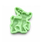 Sevimli Noel Ren Geyiği Silikon Kalıbı (4.5×6×1 cm – KK-2285) - Görsel 3