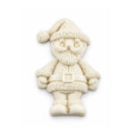 Ponpon Şapkalı Sevimli Noel Baba Silikon Kalıbı (5×7.5×1.5 cm – KK-2284) - Görsel 4