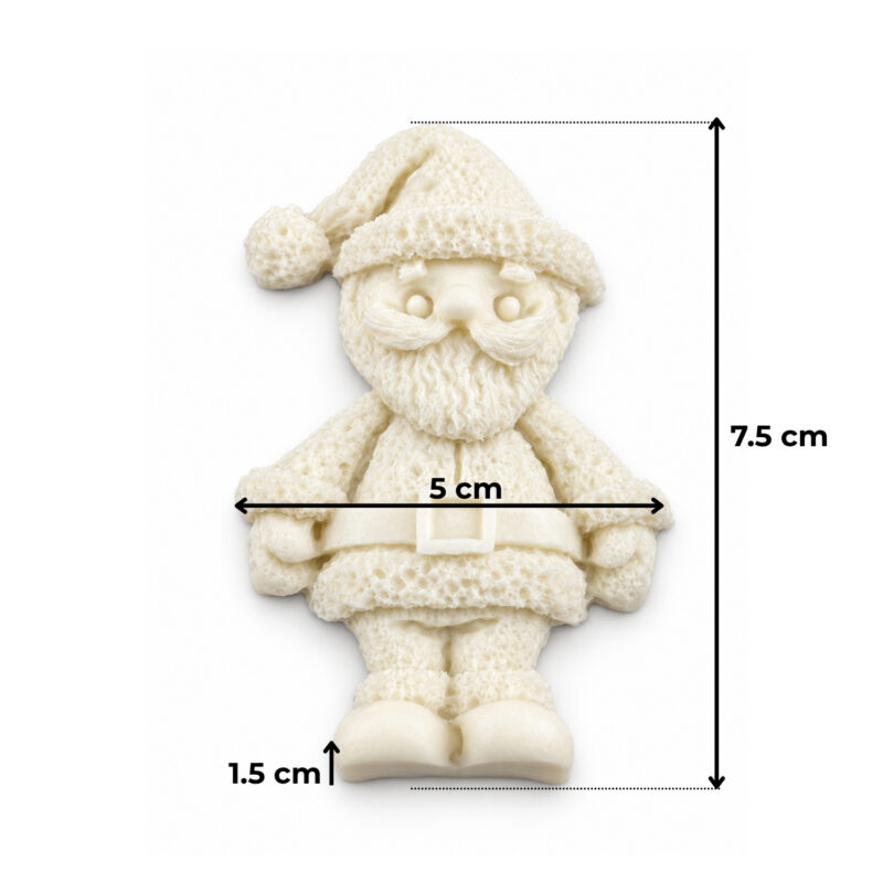 sevimli noel baba figuru olculu obje