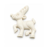 Sevimli Noel Ren Geyiği Silikon Kalıbı (4.5×6×1 cm – KK-2285) - Görsel 4