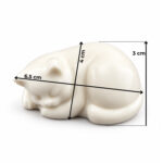 Tombul Uyuyan Kedi Silikon Kalıbı (6.5×4×3 cm – KK-2279) - Görsel 2